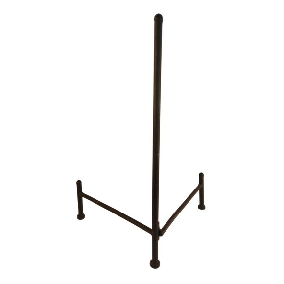 Adjustable Black Metal Display Stand – 18-Inch Foldable Tripod Easel for Art, Si - Picture 2 of 10